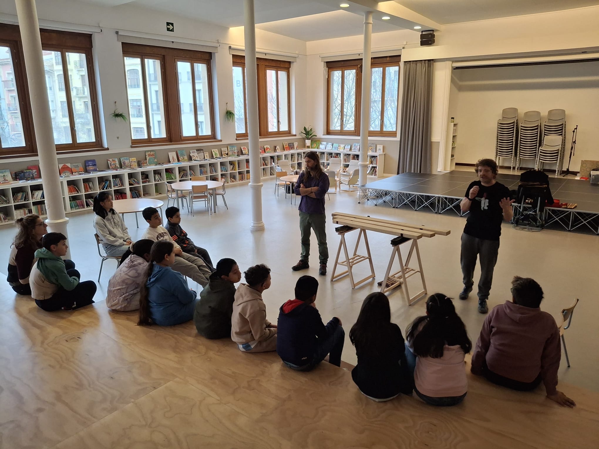 Txalaparta tailerra - Taller Txalaparta